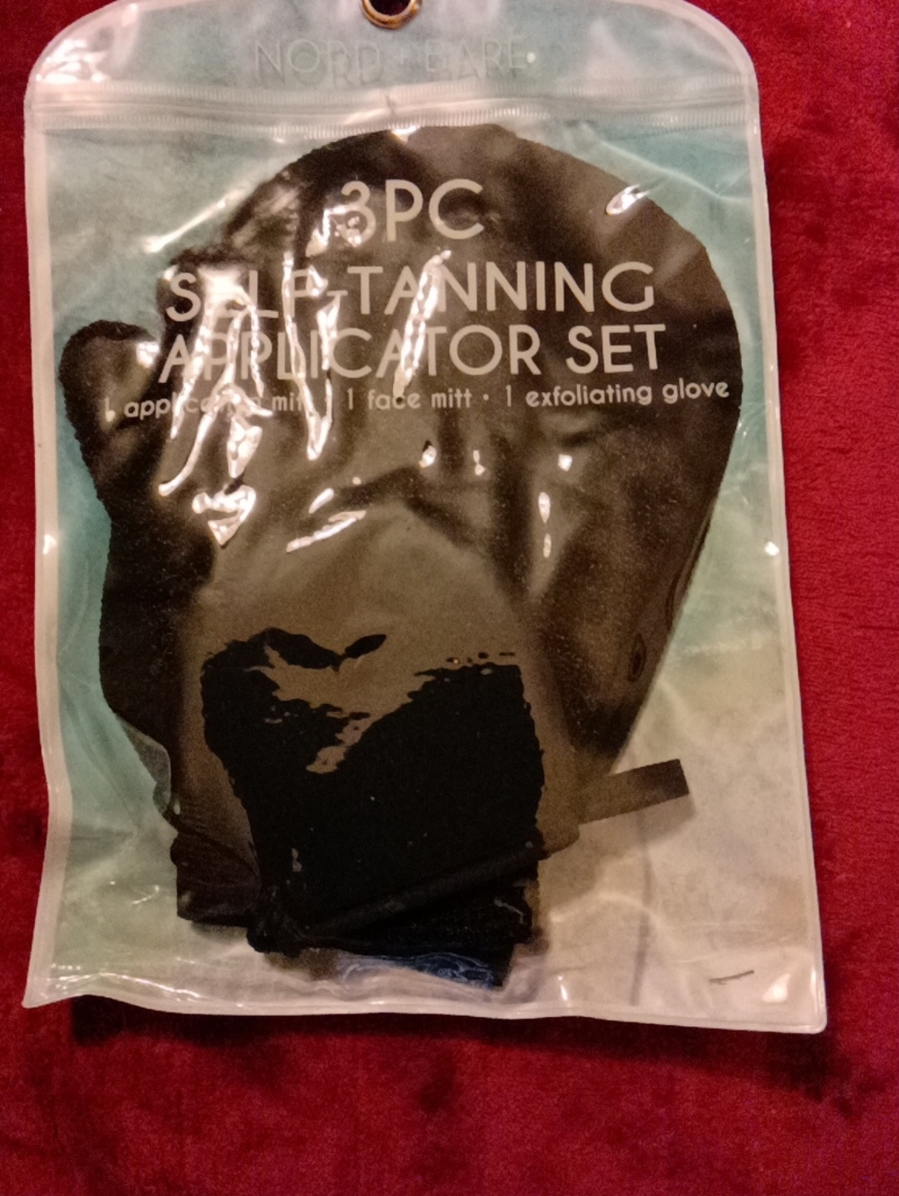 3PC Self Tanning Applicator Set - Black